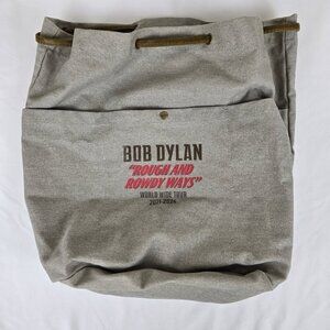 Field & Co Leeds Canvas Backpack "Bob Dylan Rough & Rowdy Ways World Tour 21-24"